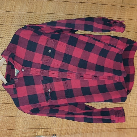 90s/Y2k  Field & Stream.  Heavyweight flannel. Size Women's Large. - Picture 2 of 15